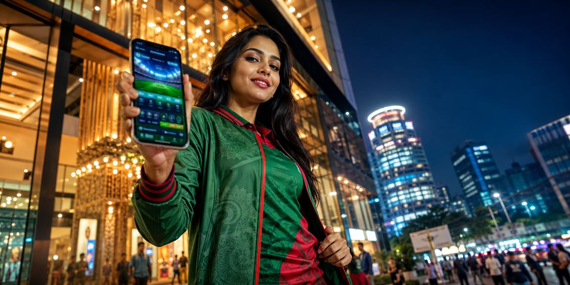 ঢাকায় ক্রিকেট বেটিং করছেন একজন বাংলাদেশি ব্যবহারকারী