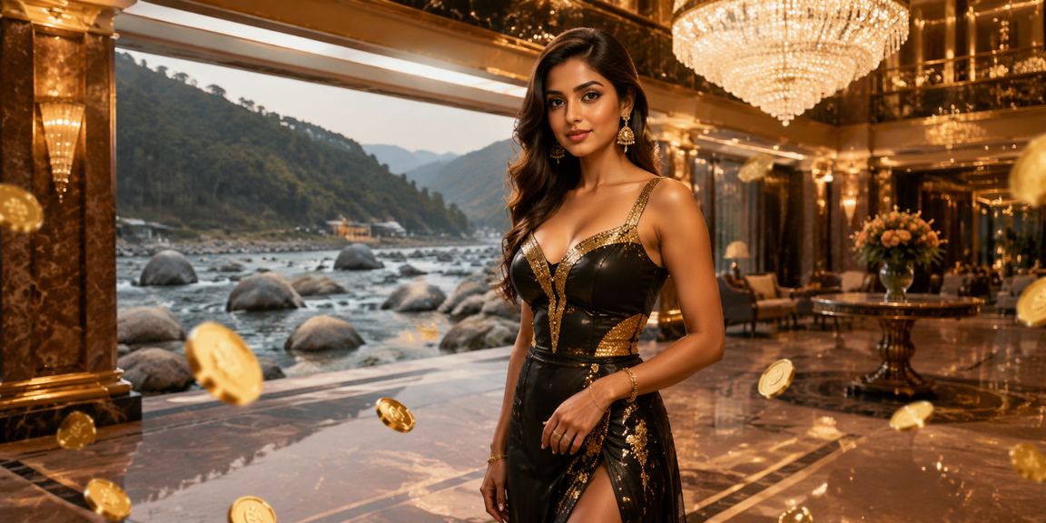 সিলেটে ক্যাসিনো বেটিং করছেন একজন বাংলাদেশি মডেল রঙিন পরিবেশে